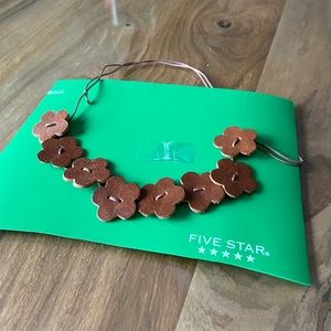 Leather necklace